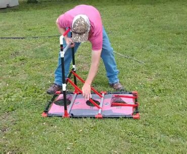 Review and Live Play of the 2 in 1 Combo Tailgate Game #Bags #HillbillyGolf