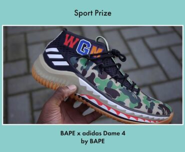 The BORN International Awards 2018 - Sport Prize: BAPE X Adidas Dame 4 by BAPE