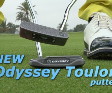 The new Odyssey Toulon putter, you have to feel it