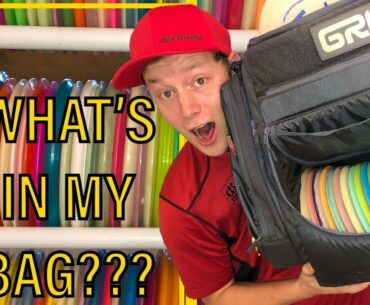IN MY BAG + ALL THE DISCS I OWN!!