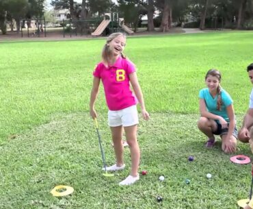 Outdoor|Indoor Putter Golf Game-Hearth Song