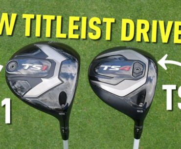 New Titleist TS1 & TS4 Drivers Tested! Golf Monthly