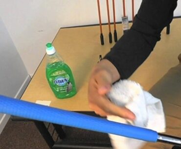 How to clean your golf club grips at home - tutorial - www.fairwaygolfusa.com