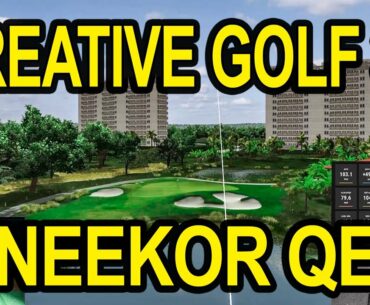 CREATIVE GOLF 3D - UNEEKOR QED Golf Simulator (On-Course Play)