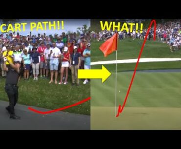 Best all-time shots off the cart path!!