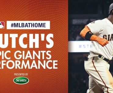 Cutch goes off for Giants! (Dodgers vs. Giants, 4/7/18) | #MLBAtHome