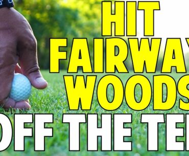 How to Hit a Fairway Wood Off The Tee | High Elbow Drill
