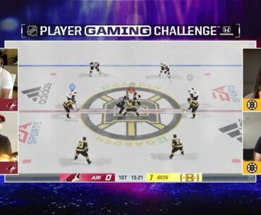NHL Player Gaming Challenge: Bruins vs. Coyotes | NBC Sports