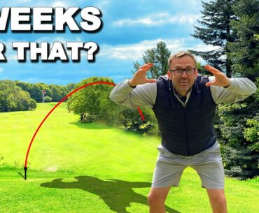 MY GOLF GAME  AFTER 7 WEEKS OFF - SHOCKING BUT FUN