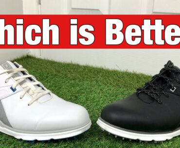 New Footjoy Pro SL 2020 vs Footjoy Pro SL Carbon - The best spikeless golf shoes?