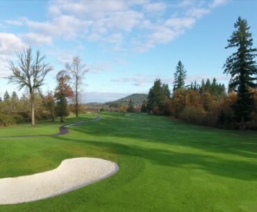 Camas Meadows Golf Club 18 Hole Fly Over