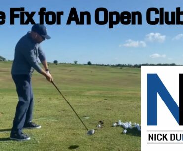 Slice Fix for an Open Clubface