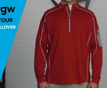 TGW Men's Tour 1/4 Zip Pullover Overview