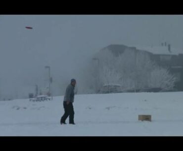 Amazing Disc Golf Shots Winter Edition