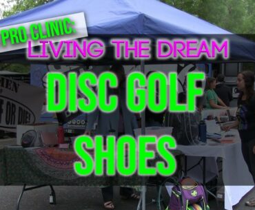 Pro Clinic - Disc Golf Shoes - Kona Panis, Sarah Hokom, Lisa Fajkus, Tina Stanaitis