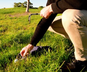 Golf Rules - Ball at rest against movable obstruction