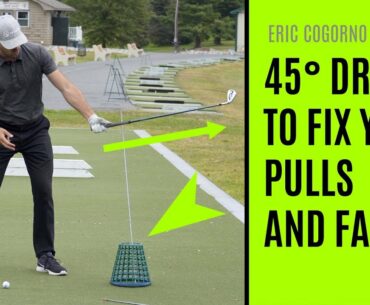 GOLF: 45 Degree Drill To Fix Your Pulls And Fades