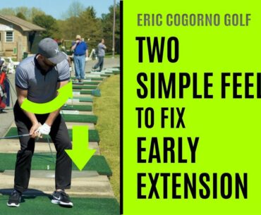 GOLF: Two Simple Feels To Fix Early Extension