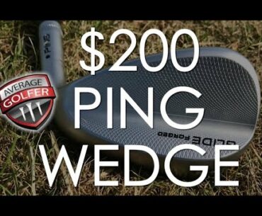 Ping Glide Forged wedge tested on course Average Golfer
