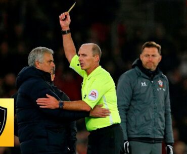 Tottenham's Jose Mourinho on yellow card: 'I was rude with an idiot' | Premier League | NBC Sports