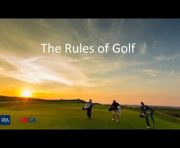 Rules of Golf - Webinar from April 9, 2020