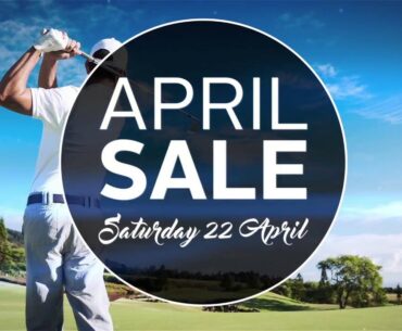 The Pro Shop April SALE 2017 Anouncement