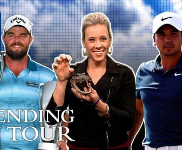 Aussies rule, ball lands ON gator & the fastest round of golf
