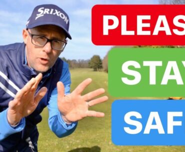 A MESSAGE TO ALL GOLFERS | COVID-19 VIRUS