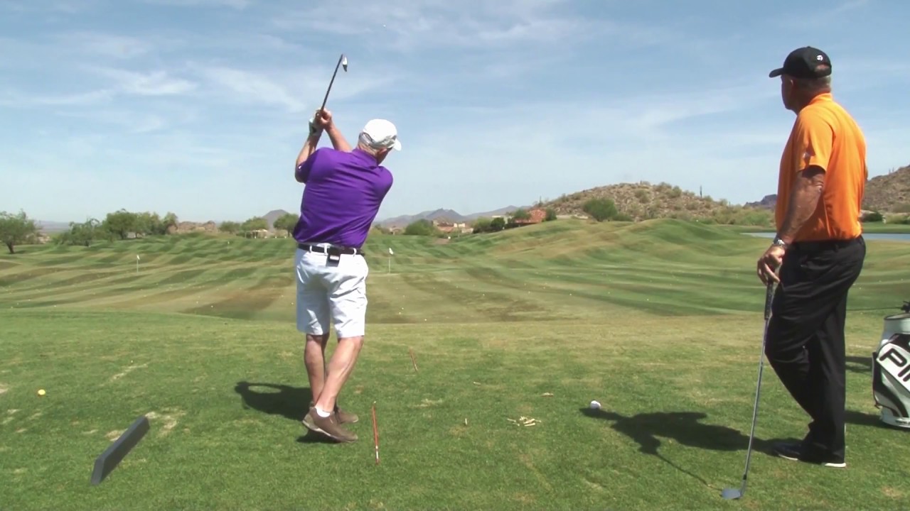 Malaska Golf – Golf Lesson: Swing at the Ball Like You Swing at a Tee Malaska Golf - Golf Lesson: Swing at the Ball Like You Swing at a Tee