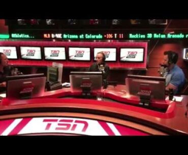 TJ Rule Golf Away Tours in studio at Golf Talk Canada