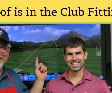 Golf Club Fittings explained 2019  - first fitting the McRoom.