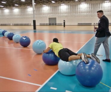 World Record Exercise Ball Surfing | Overtime 6 | Dude Perfect