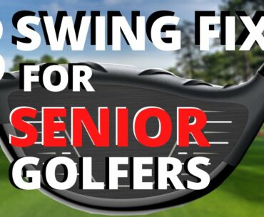 Simple Golf Swing for Senior Golfers - bad back, not as flexible as a tour player? Watch This