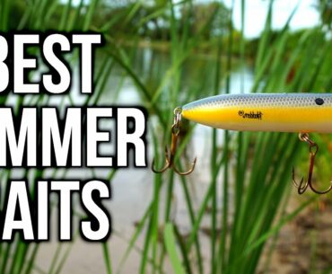 TOP 5 SUMMER BASS FISHING LURES - Pond & Lake Tips