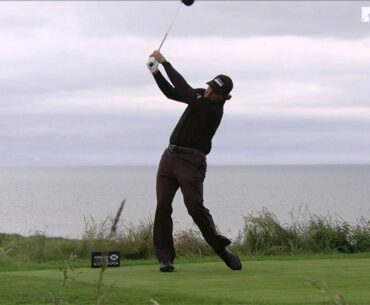 Phil Mickelson - slow motion golf swing - driver