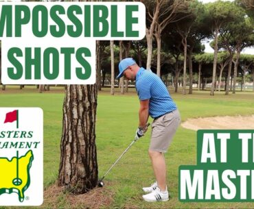 IMPOSSIBLE SHOTS AT THE MASTERS CHALLENGE!!!
