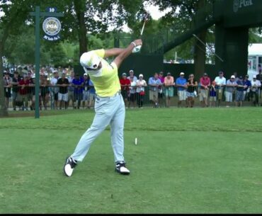 Hideki Matsuyama's Golf Swing Secret Move Super Slow Motion FO 2017 PGA Championship