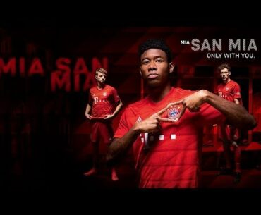 Here is our new FC Bayern Home Shirt!