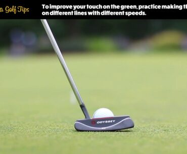 Insta Golf Tips - How to Putt With Touch