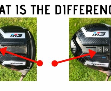 TAYLORMADE M3 DRIVER WEIGHTS - FRONT vs BACK TESTED