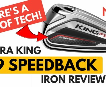Cobra King F9 SpeedBack Iron Review - This Iron Is Full Of Tech!!!