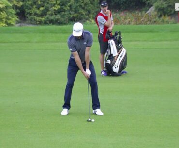 Dustin Johnson - slow motion golf swing - fairway wood