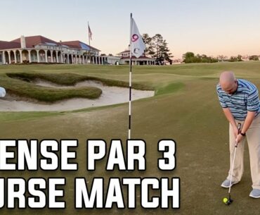 Golf Match At The Cradle Comes Down To The Final Hole - Riggs Vs The Cradle