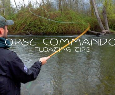Micro Skagit Commando Floating Tips.