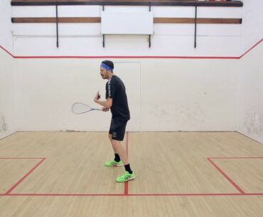 Squash tips: Skimming stones and forehand technique!