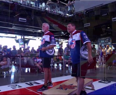 THESE OLD GUYS CAN PLAY!!! American Cornhole Stories: WC14 ED - Part 3/ Seniors Division