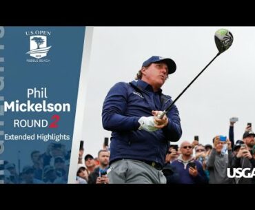 2019 U.S. Open, Round 2: Phil Mickelson Extended Highlights