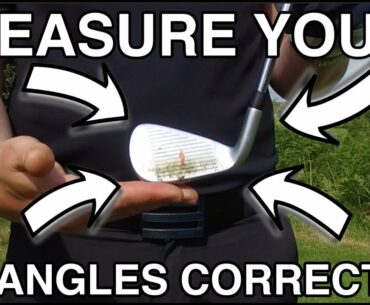 CUSTOM FITTING - MEASURE YOUR LIE ANGLES CORRECTLY