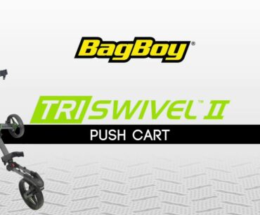Bag Boy Tri Swivel II Push Cart