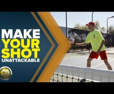 Make Your Shot Unattackable - Pickleball Quick Tip with Dave Weinbach